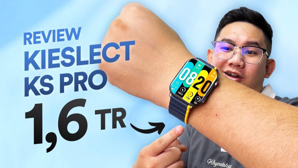 Review smartwatch Kieslect KS Pro giá 1,7 triệu: Đẹp, nhẹ, độ sáng cao, có nghe gọi!