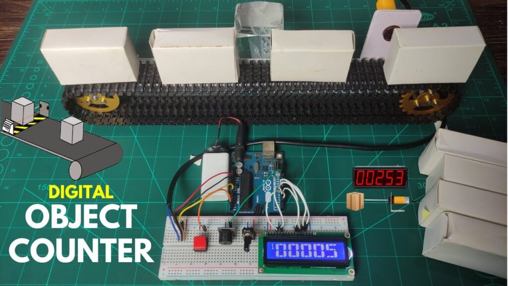 How to make Digital Object Counter with Arduino | Arduino Objects/Product Counting System