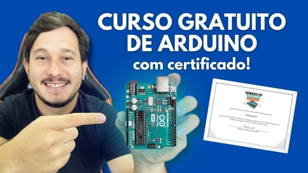 Curso GRATUITO de ARDUINO com CERTIFICADO!