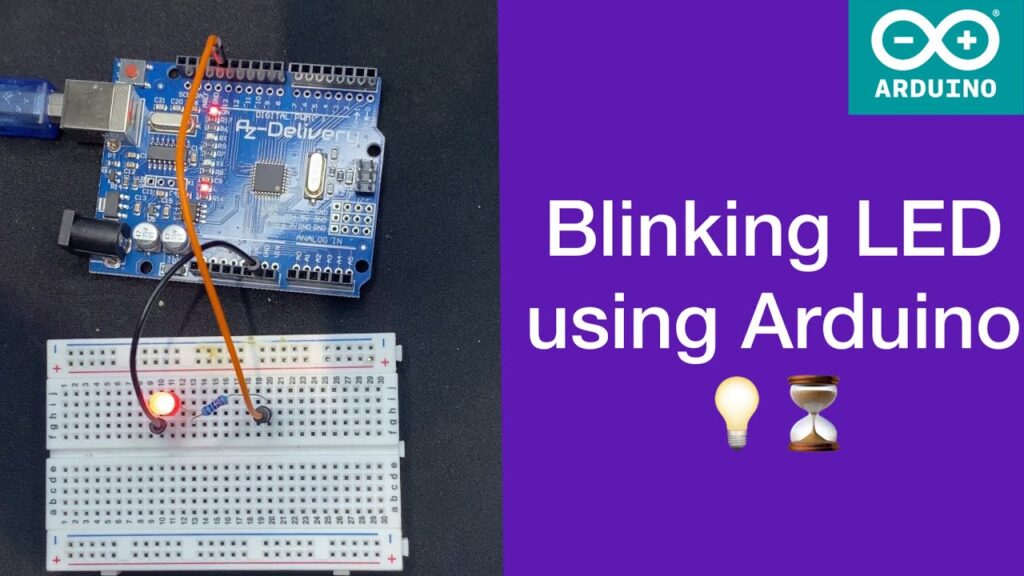 How to build a LED Blinking Circuit using Arduino - Easy Tutorial with Explanation