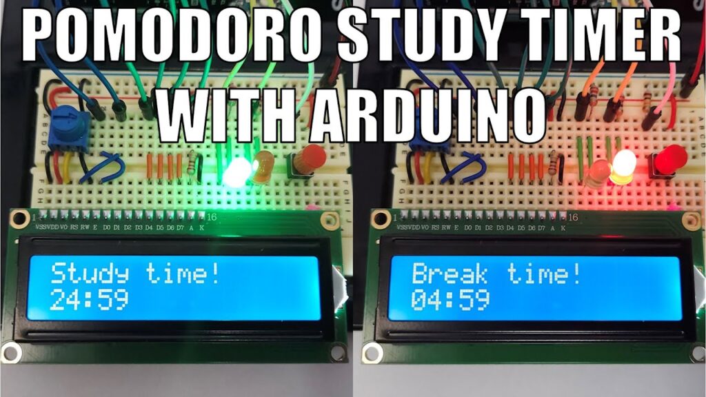 DIY Pomodoro Study Timer with Arduino