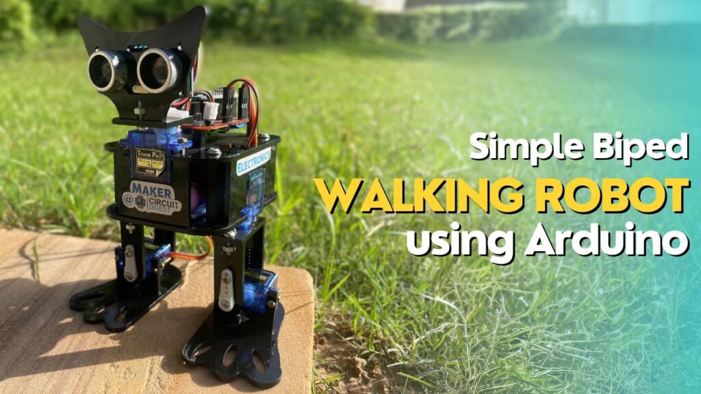 How to build Arduino Controlled Biped Robot - DIY Walking and Dancing Cat