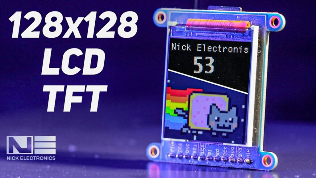 STM32 + LCD TFT = Display Any Data