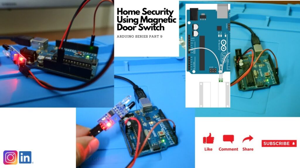 Home Security Using Magnetic Door Switch || Arduino Series Part 9